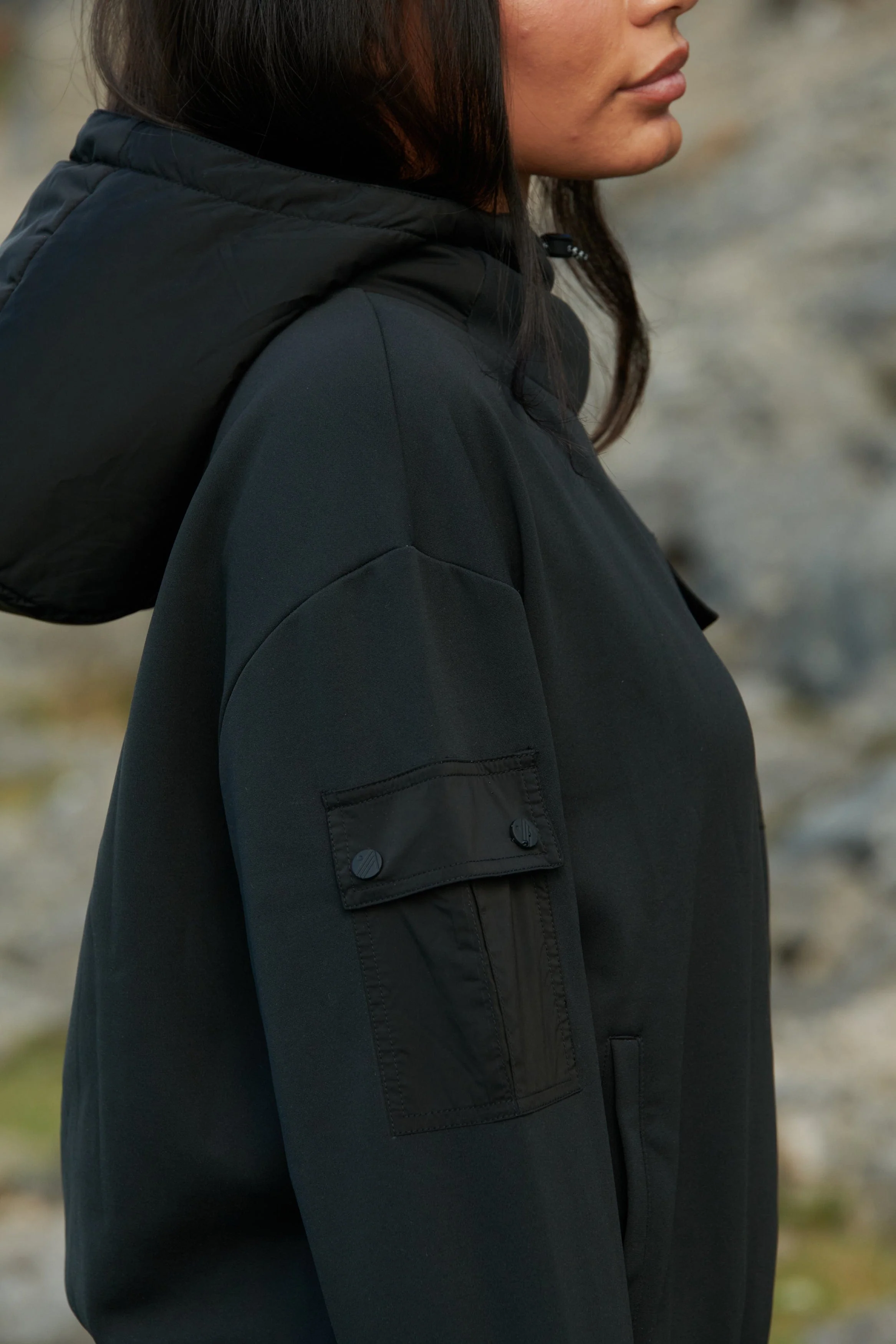 Go Explore Hoodie  - Black - Image 5