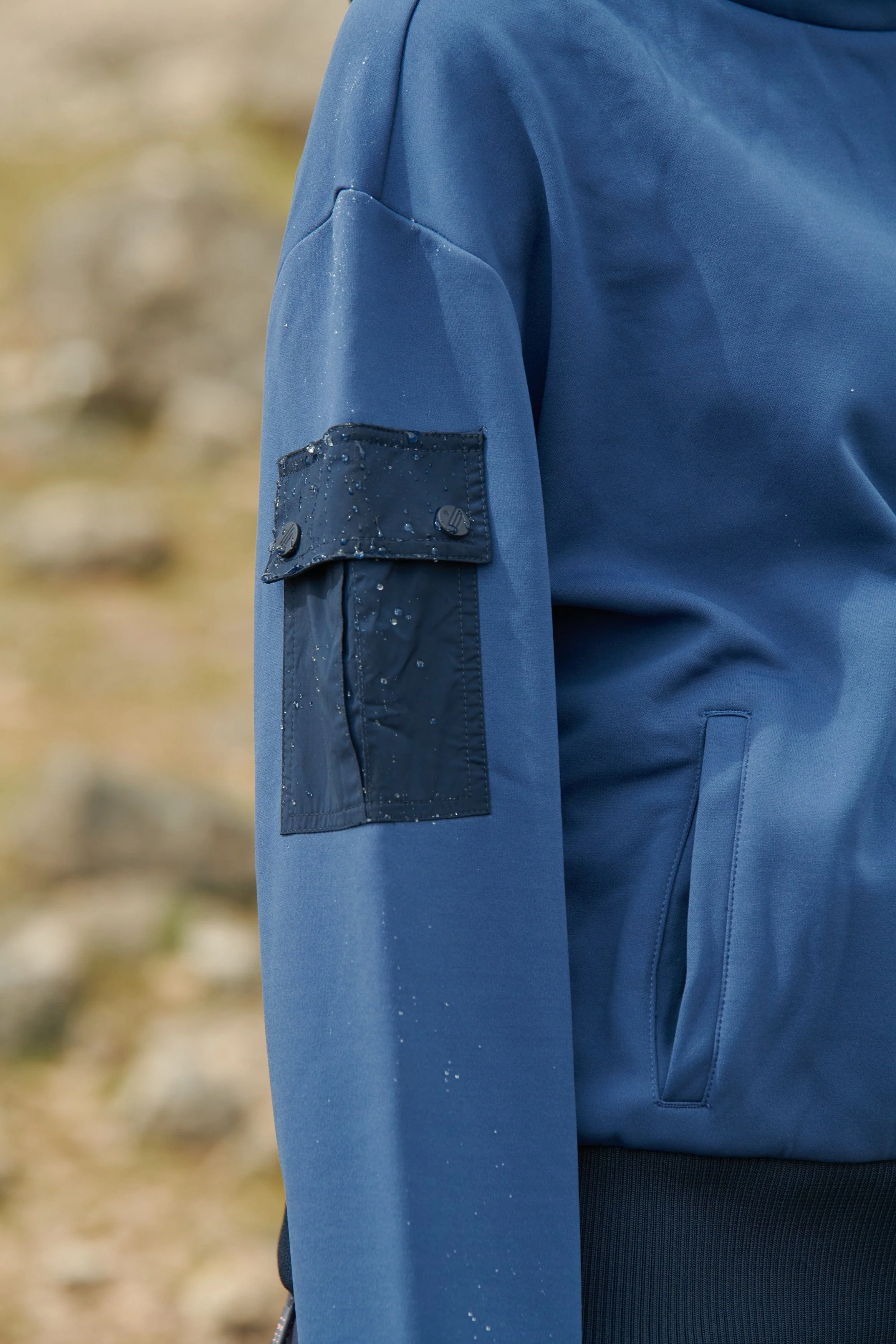 Go Explore Hoodie  - Steel Blue - Image 4