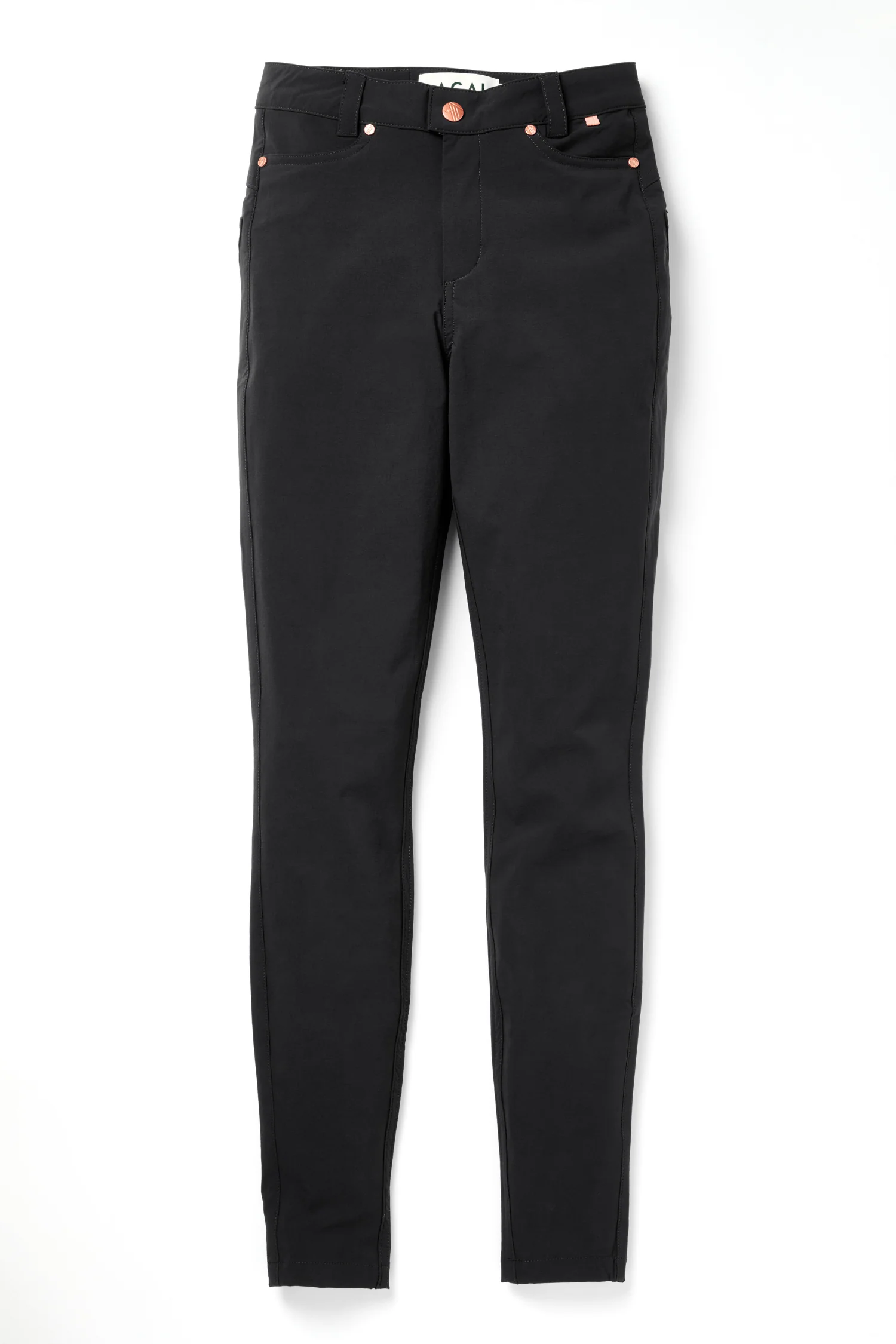 MAX Stretch Skinny Outdoor Trousers - Black - Image 8