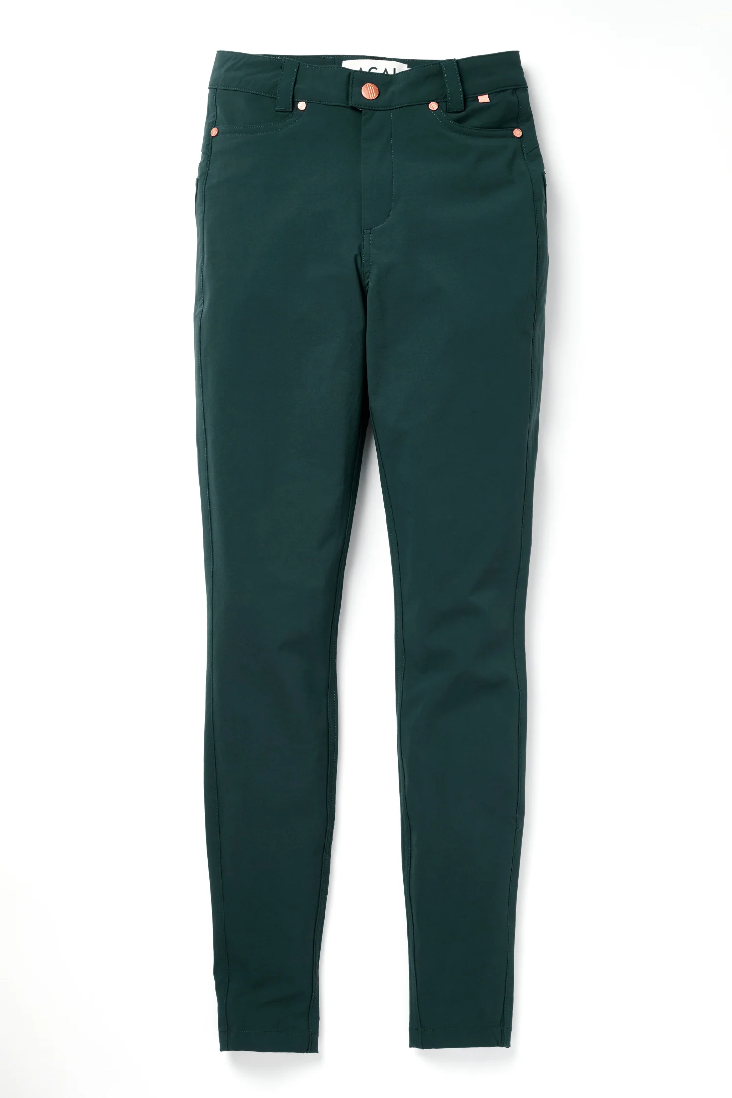 MAX Stretch Skinny Outdoor Trousers - Forest Green - Image 5