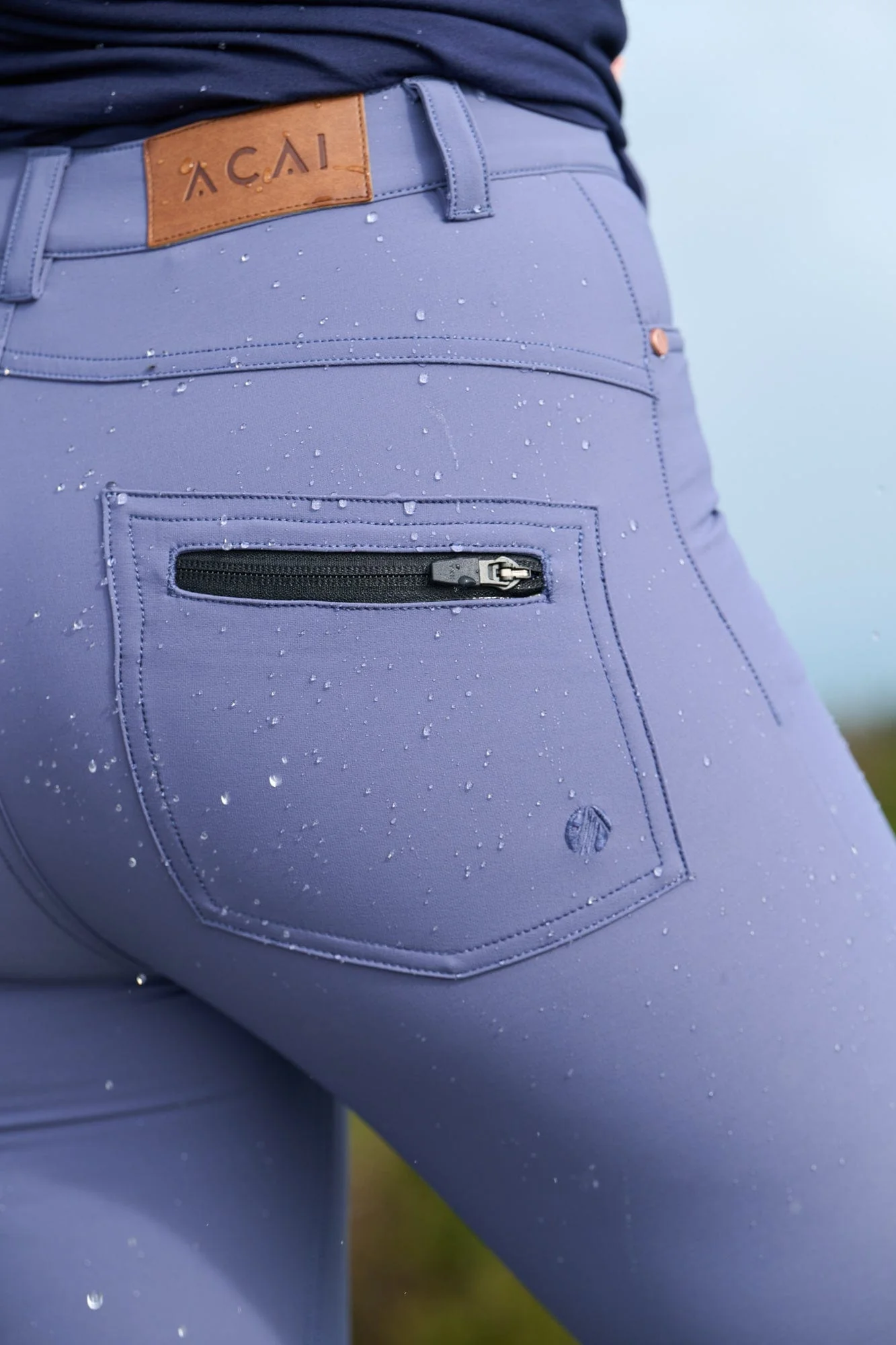 MAX Stretch Skinny Outdoor Trousers - Nightshadow Blue - Image 8