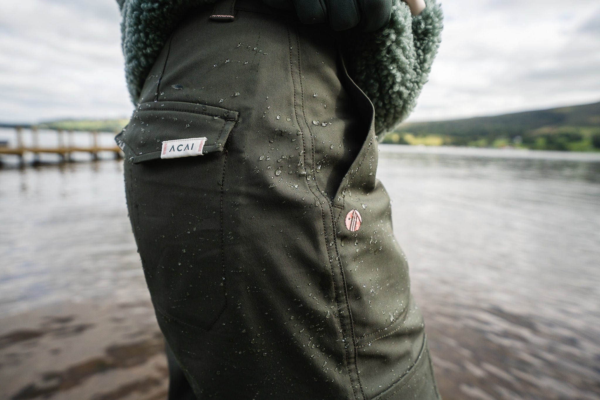 Straight Leg Cargos - Deep Khaki - Image 3