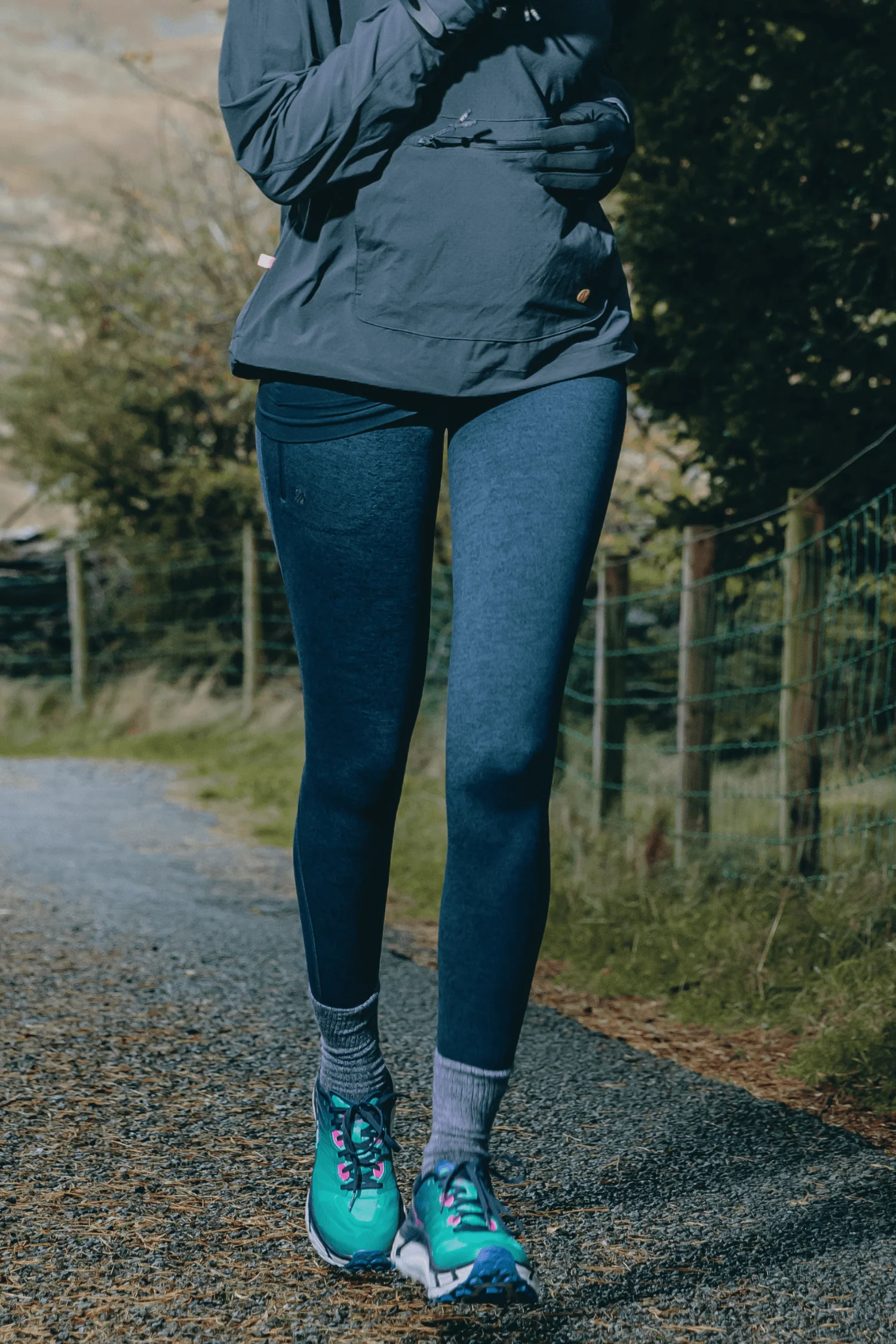 Thermal Outdoor Leggings - Blueberry - Image 5