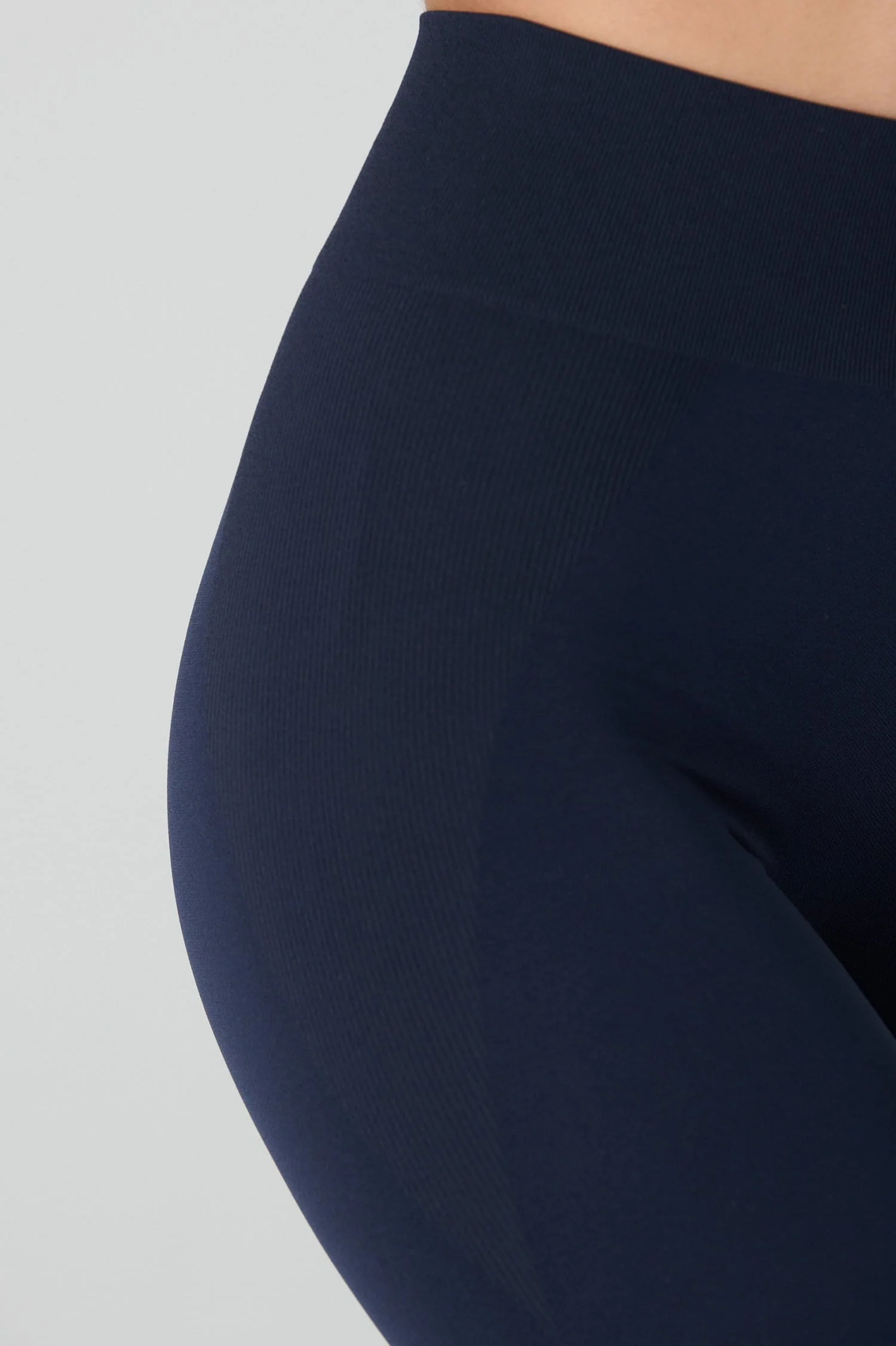 Thermal Seamless Base Layer Tights - Deep Navy - Image 4